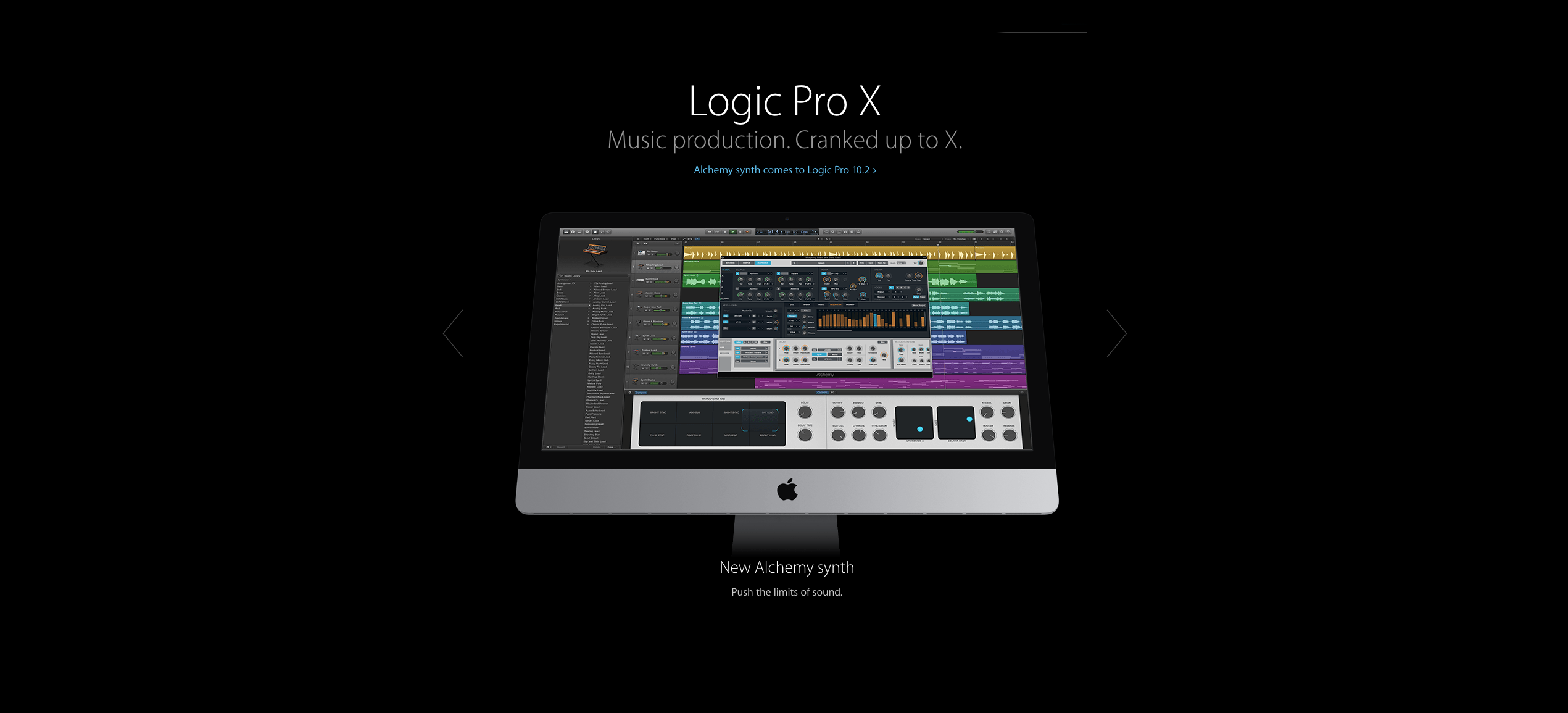 Apple Release Logic Pro 10.2 in Giant Update