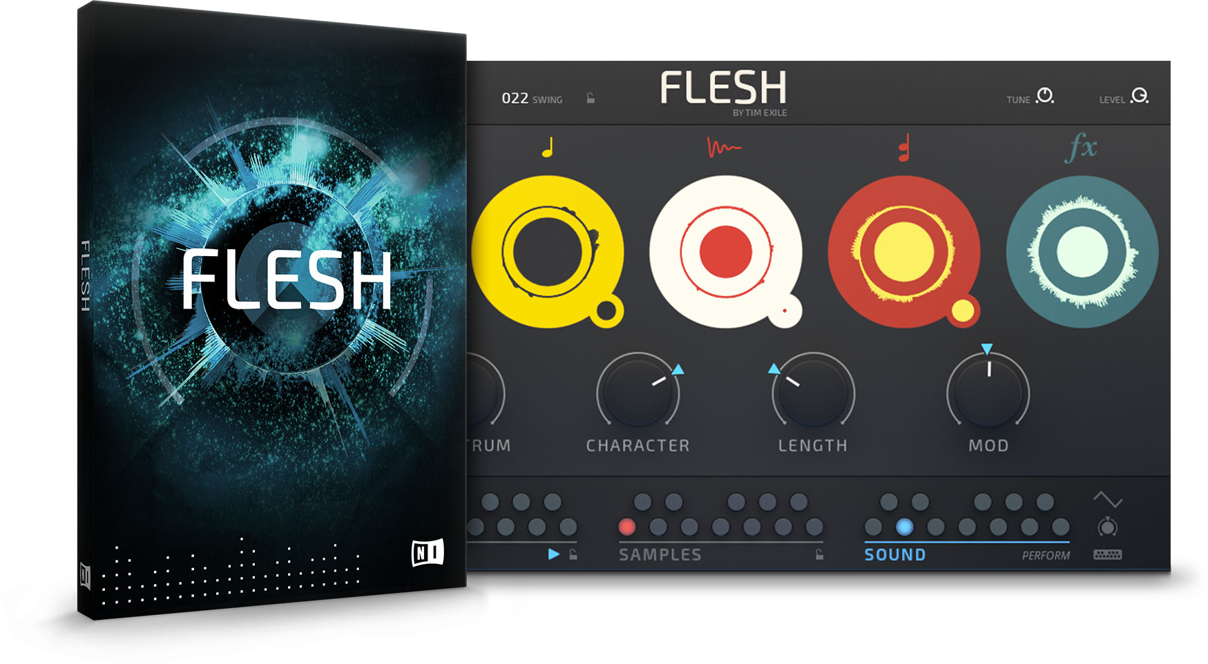 Traktor Creators, Native Instruments, Release FLESH