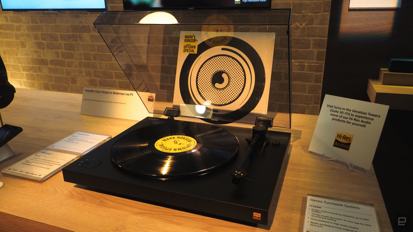 Sony Reveal Their New Hi-Res Vinyl Player