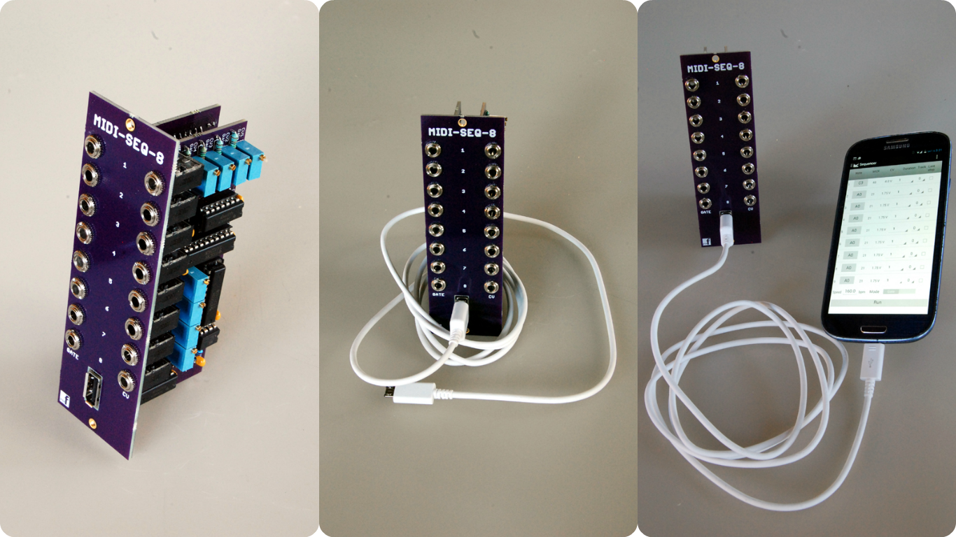 MIDI-SEQ-8 – A Step Sequencer To Play MIDI On Android