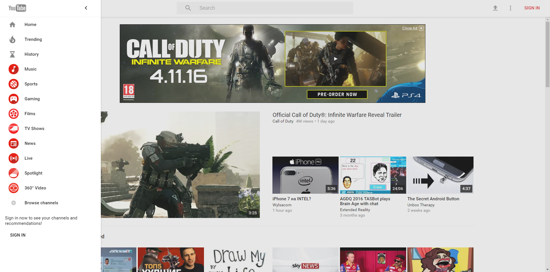 Redditor Reveals YouTube’s New ‘Material Design’ Look