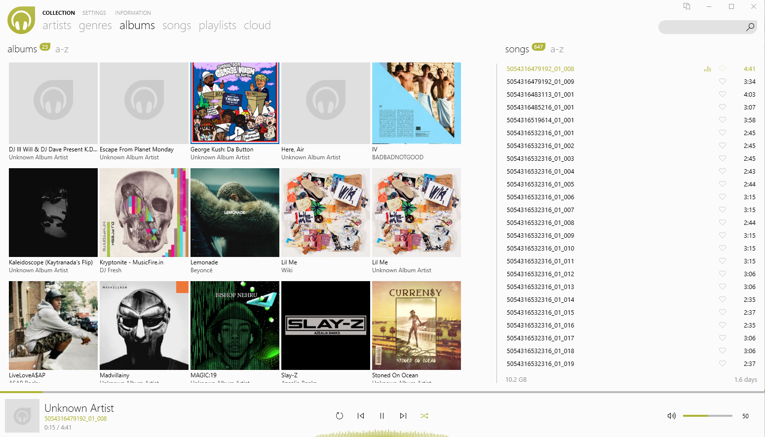 Dopamine – a free, stylish music player to replace Windows Media Player