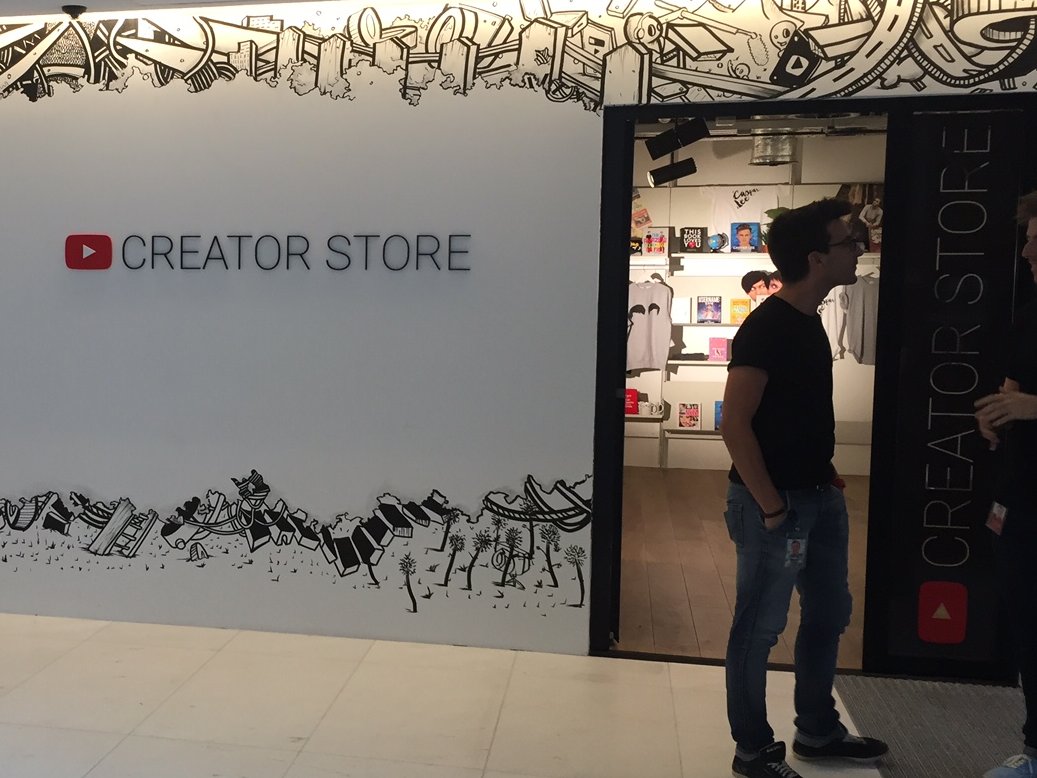 Google opening a YouTube store in London for YouTubers