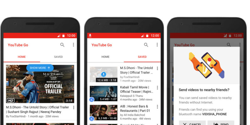Take YouTube offline with their new app ‘YouTube Go’