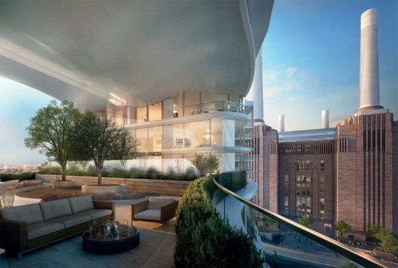 Apple offices Battersea power station