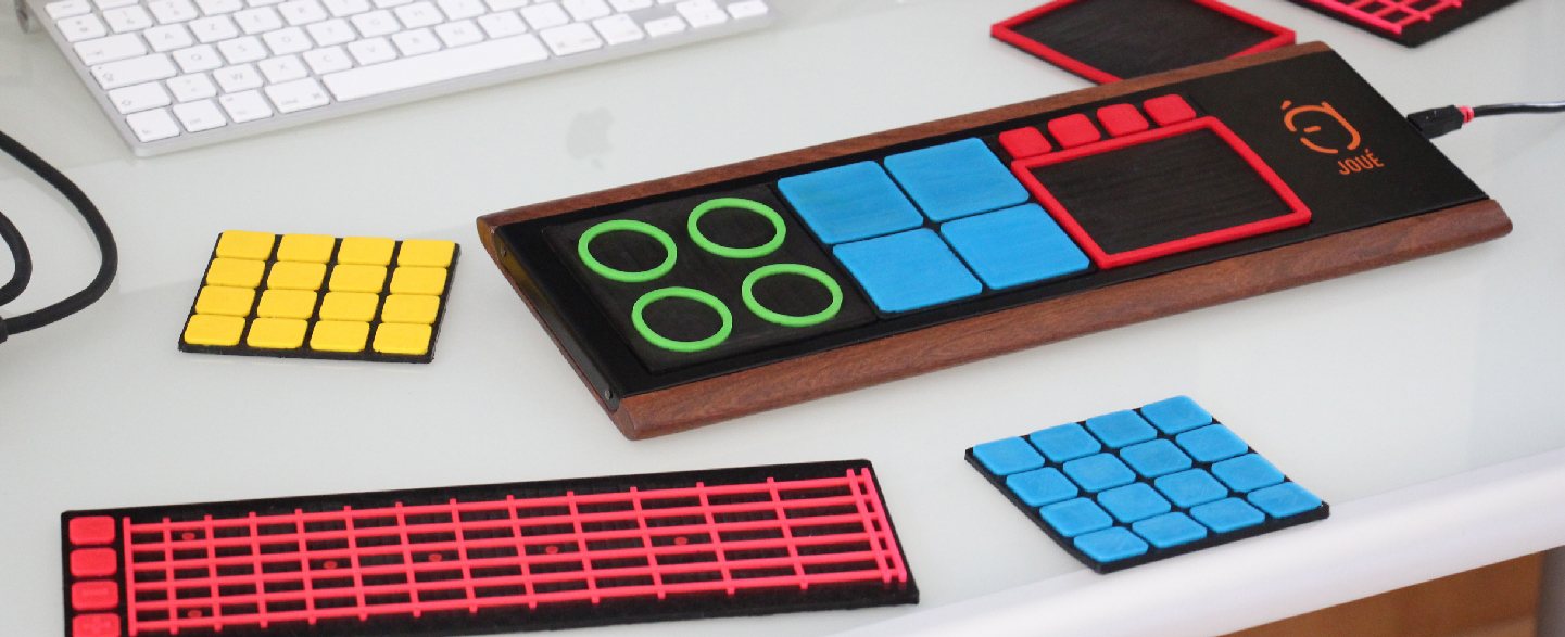 Joué is an evolving, expressive digital instrument with a difference
