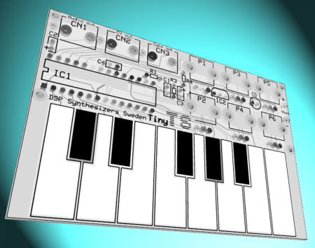Tiny TS is a synthesizer that can fit inside your wallet