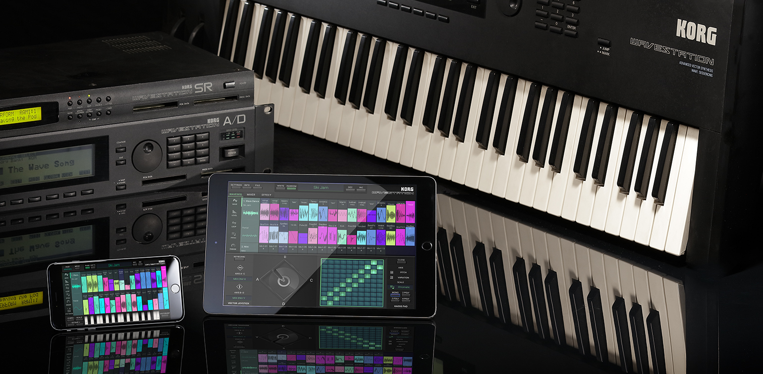 Play Korg’s incredible Wavestation synth on your iPhone and iPad