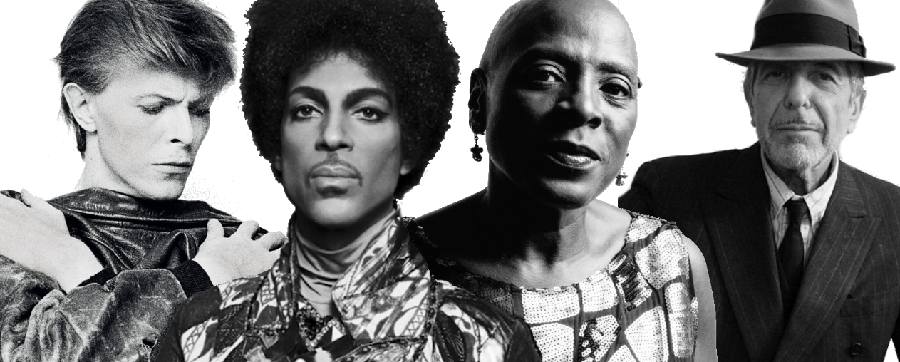 A look back at the amazing musicians and artists lost in 2016