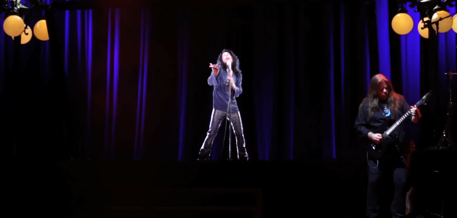 Dead rock legend Ronnie James Dio is going on a world tour from beyond the grave