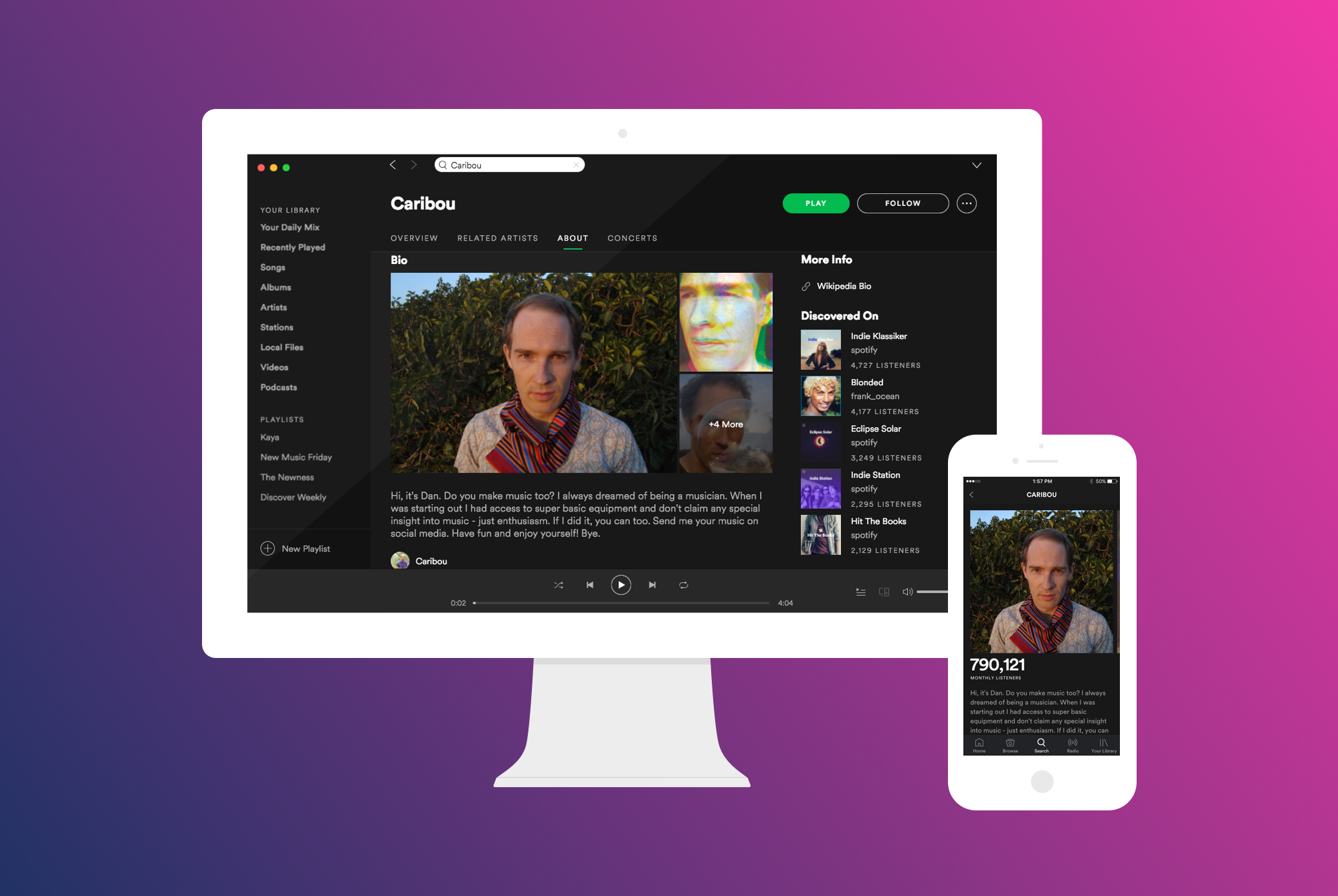 How to edit your artist bio on Spotify
