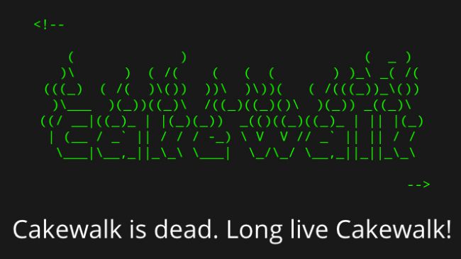 Cakewalk rises from the dead as Gibson sell assets to Bandlab