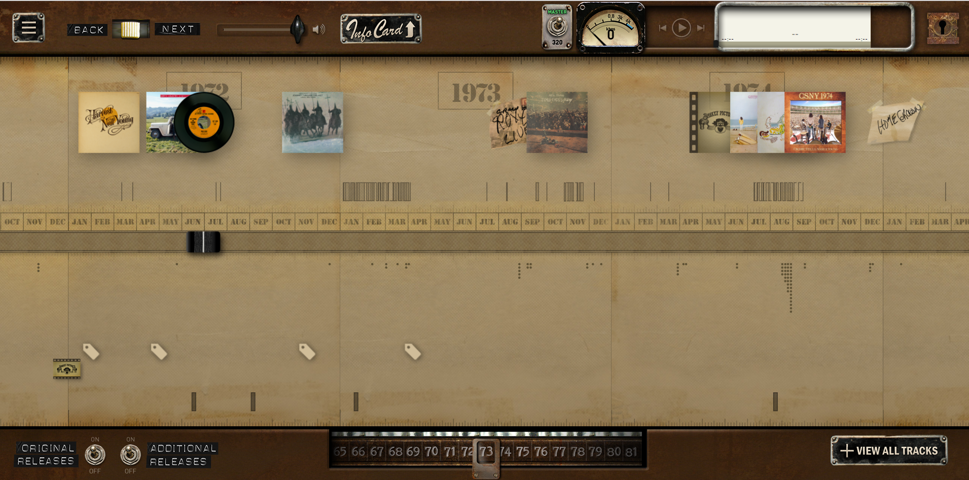 Neil Young’s music store died, his new site lets you stream his music free