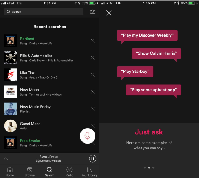 Spotify smart speakers could be on the way as they test voice search