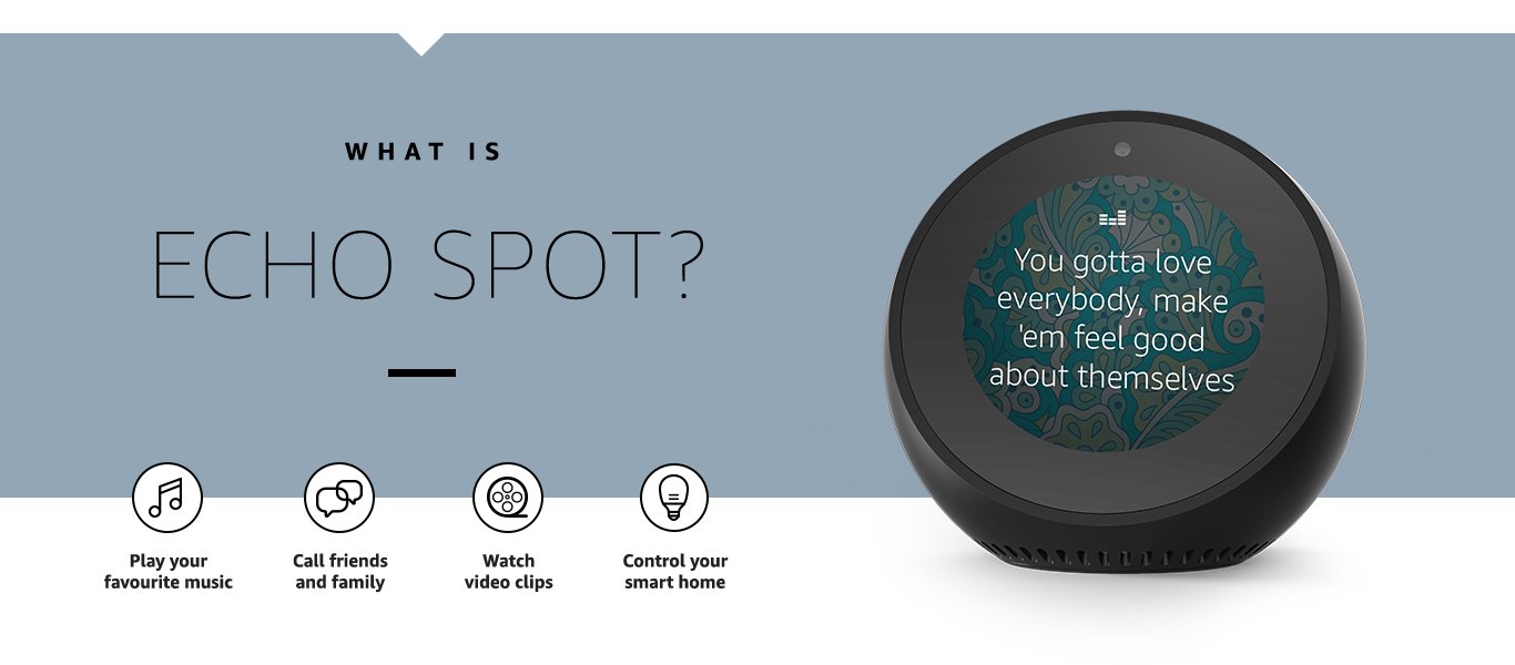 Amazon Echo Spot is now in Canada