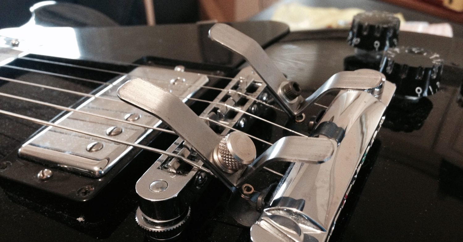 Whammy bar every guitar string on it’s own with these pitch benders