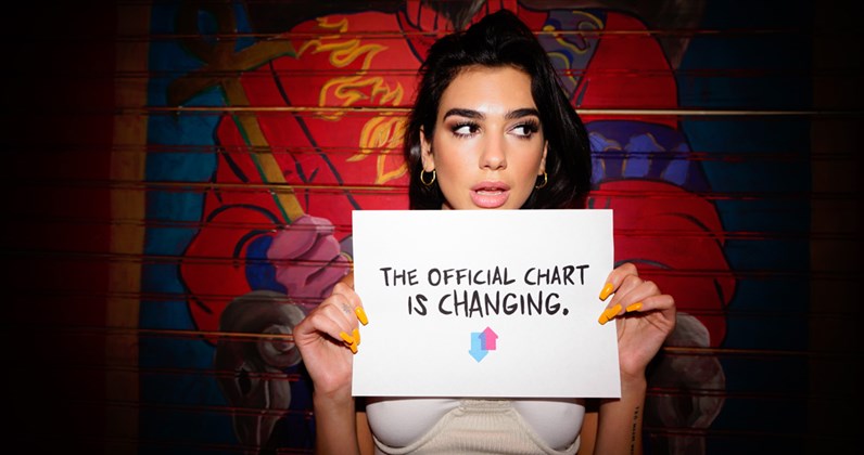 UK Top 40 singles chart will now count video streams towards rankings