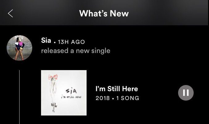 Spotify testing a feed of new music from artists you love