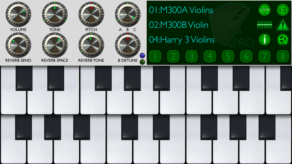 Put an authentic sounding mellotron in your iPhone