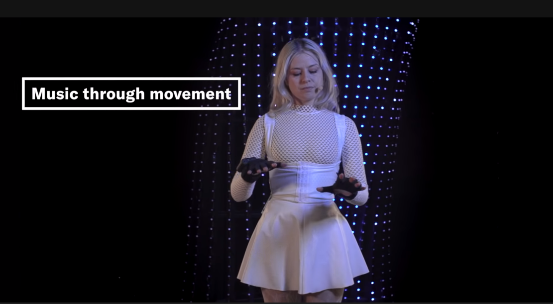 Control your music with these gloves used by Ariana Grande