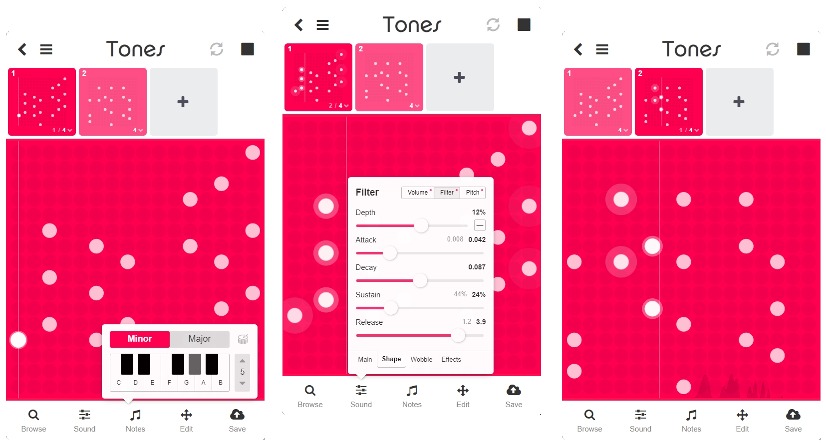 Make cool synth loops in your browser with Tones