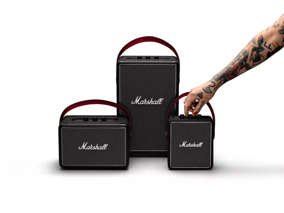 Marshall’s new portable speakers look like little guitar amps