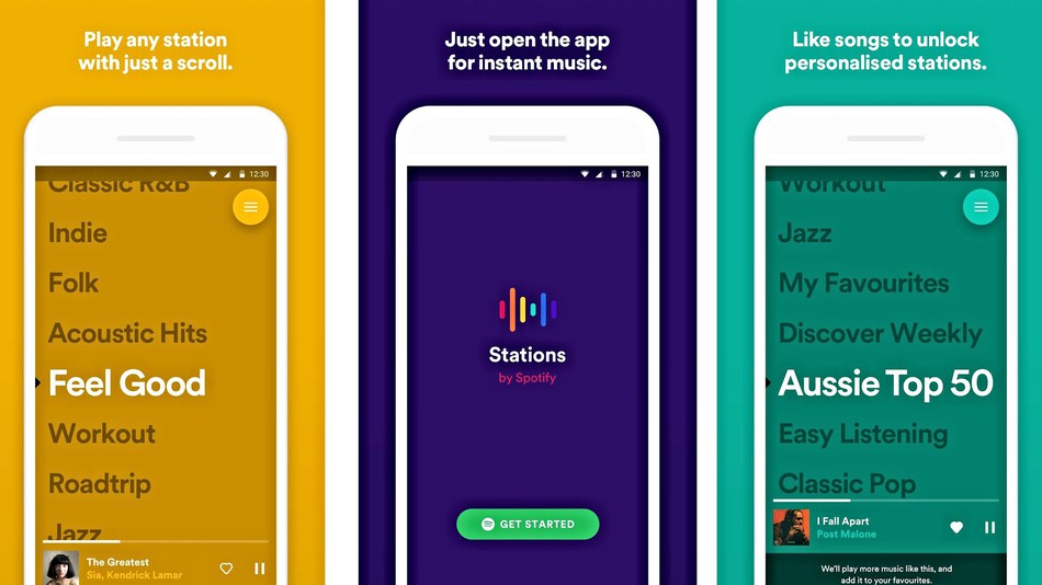 Free Music Streaming in the USA – Spotify Stations App Launched in US (Pandora and Radio Competitor)