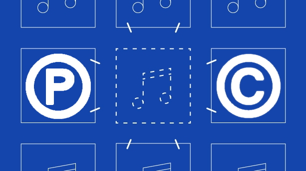 What do the P Line and C Line mean in music copyright?
