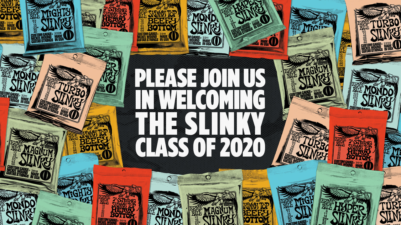 Ernie Ball announce 8 brand new string sets full of slinkys