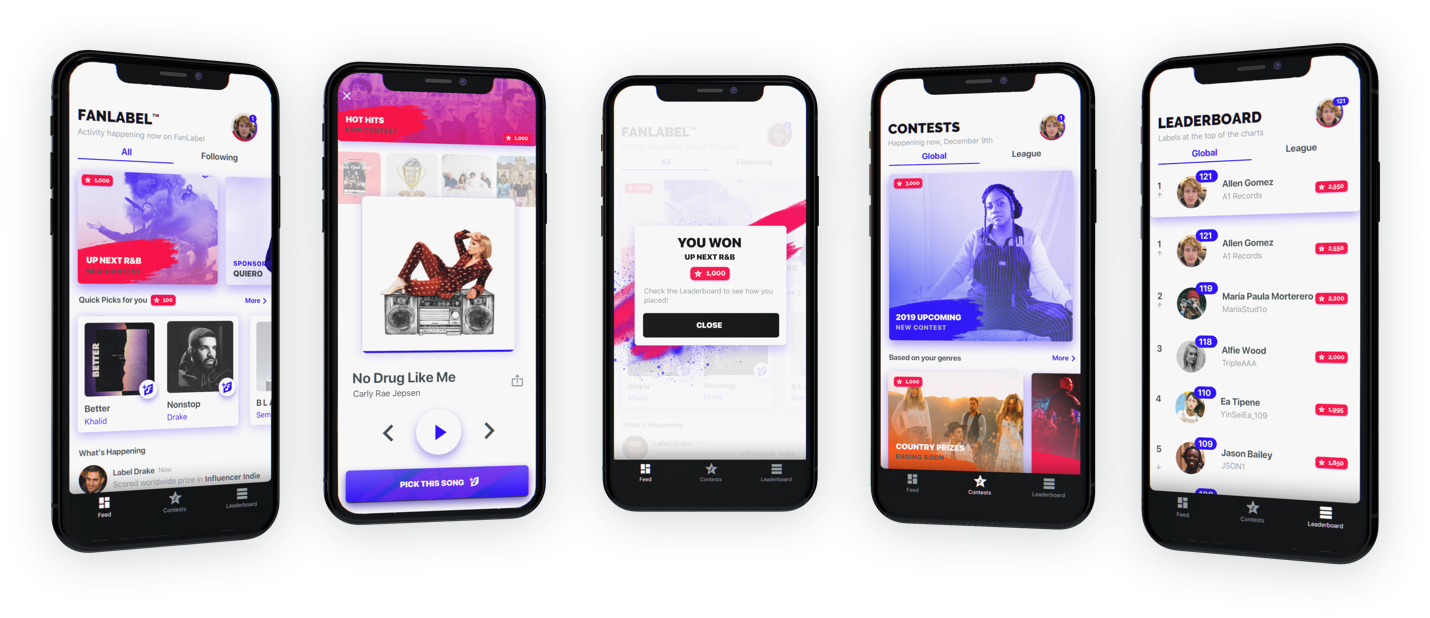 This app is fantasy football for the next music hits