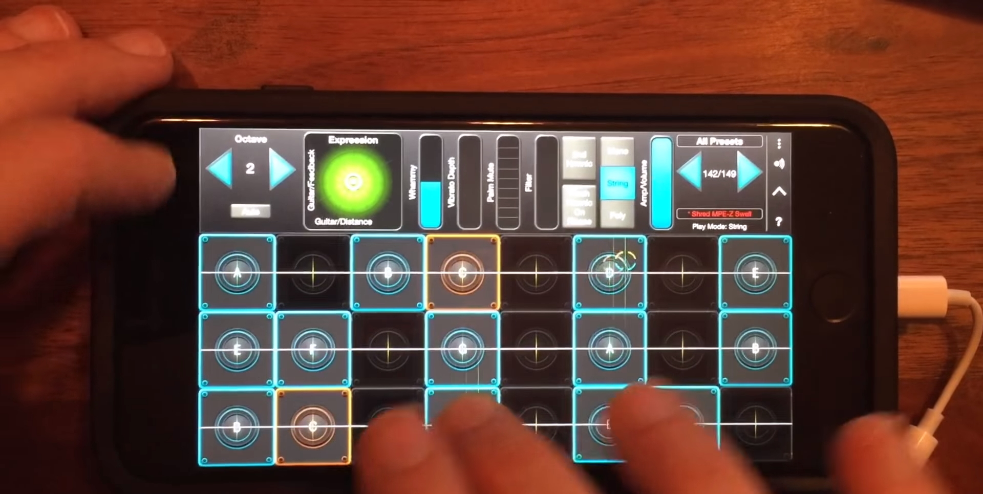Shred guitar and never hit a bum note, all on a free app