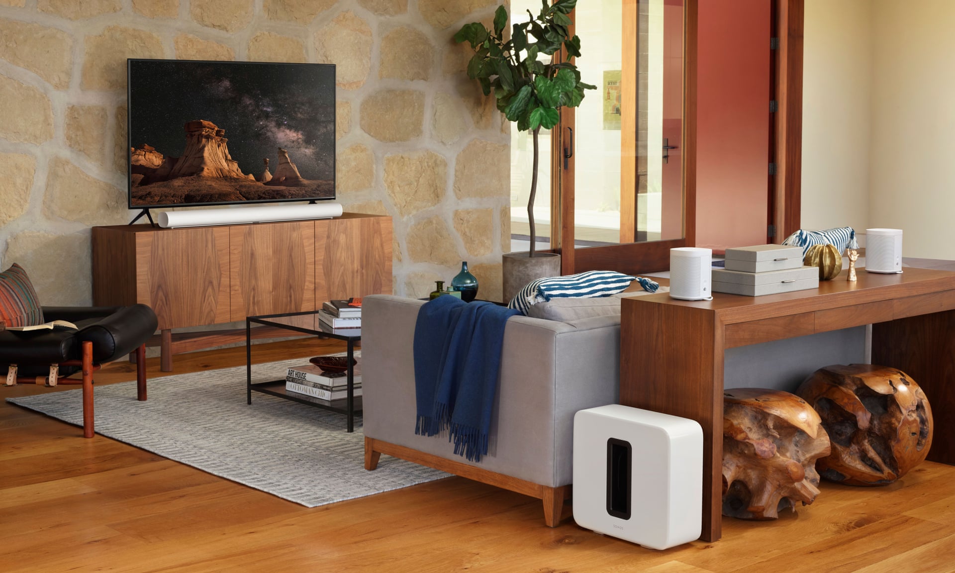 Sonos announce a trio of new speakers with a fat sub and a brand new Dolby Atmos soundbar