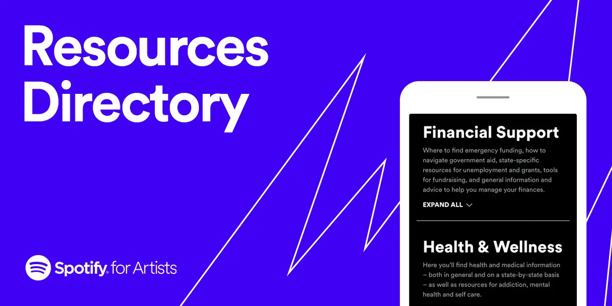 Spotify’s new ‘Directory’ is here to help artists with COVID issues and much more
