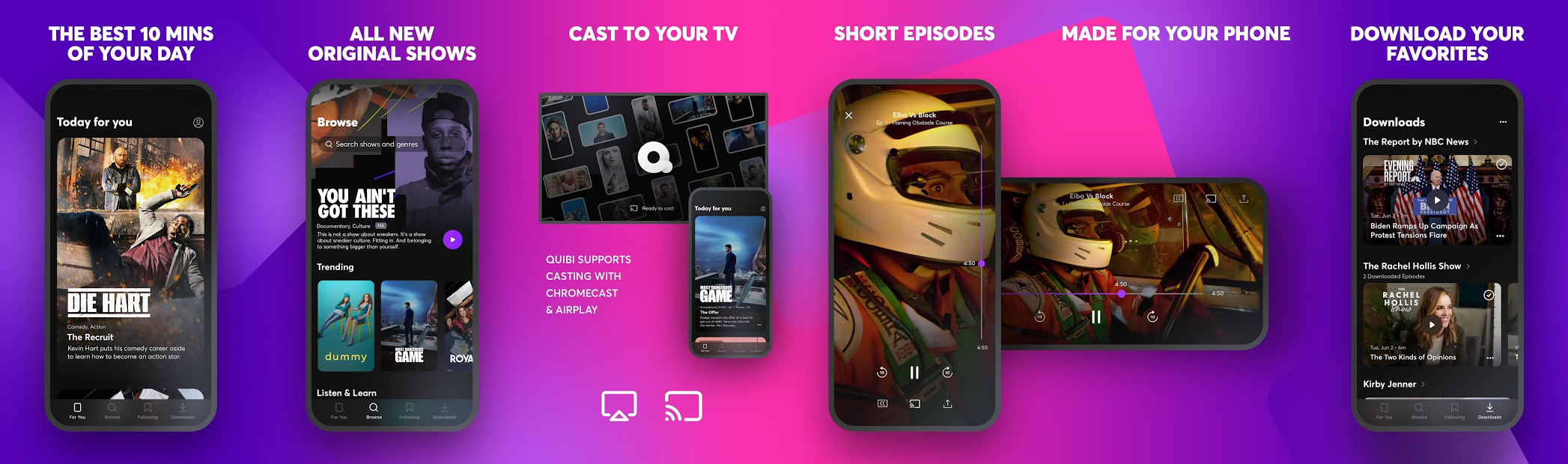 Quibi get a price drop and free tier in Australia and New Zealand