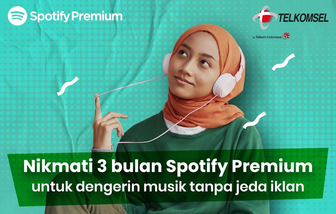 Telkomsel offers 3 months of Spotify Premium to all users