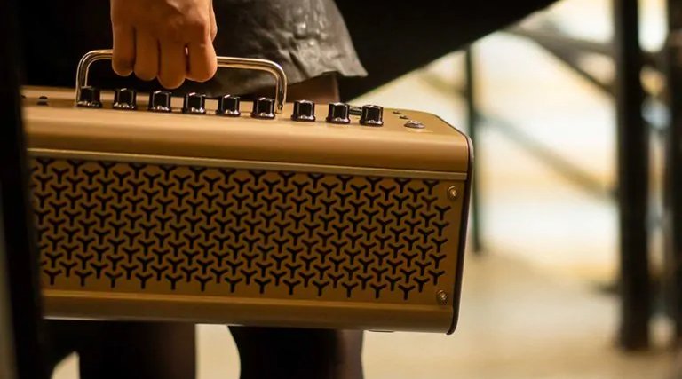 Take your show on the road with Yamaha’s new wireless amp for acoustics