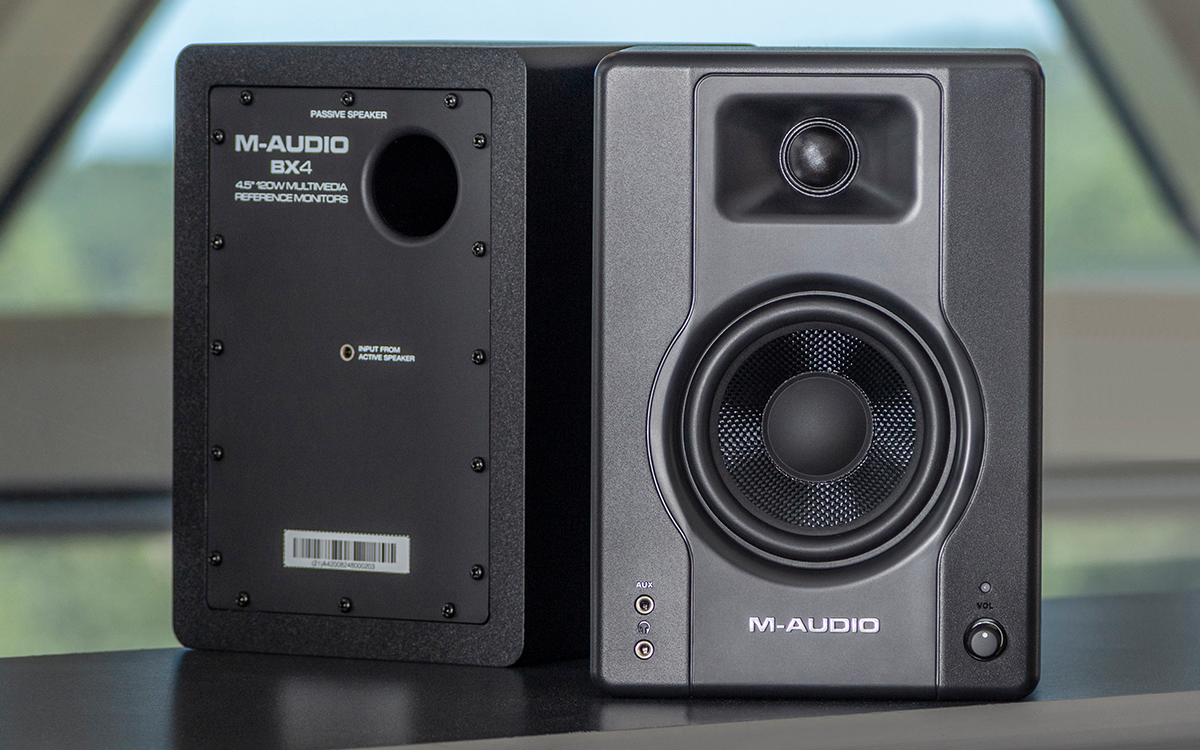 M-Audio announce two new pairs of budget reference monitors – BX3 & BX4