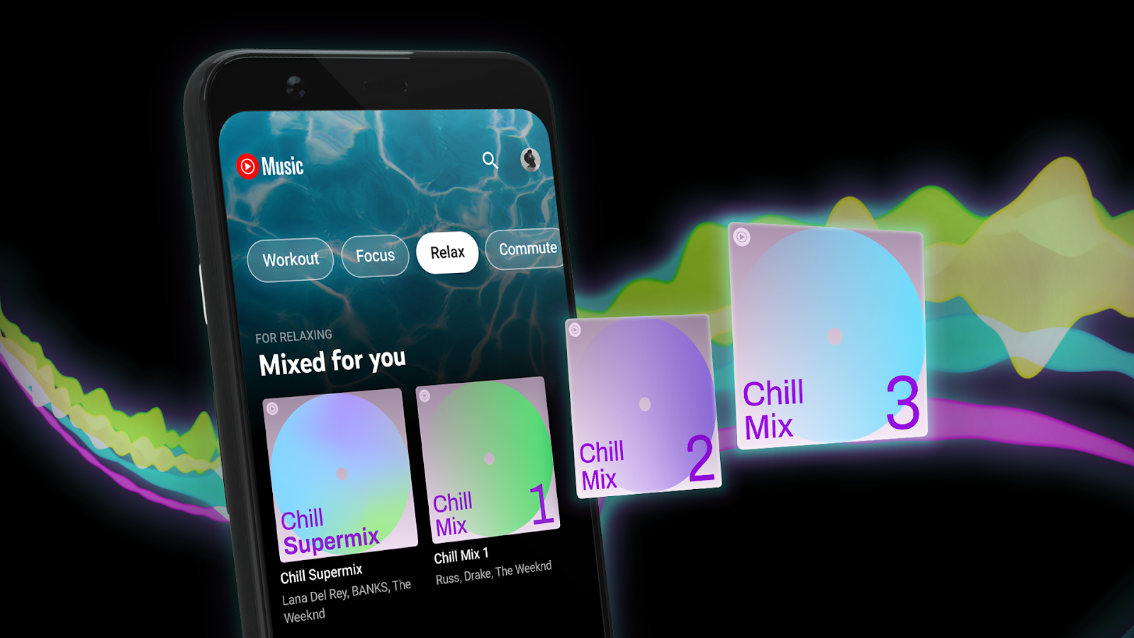 YouTube Music reveal new personalized My Mixes and My Supermix playlists, much like Spotify’s Daily Mixes and Discover Weekly