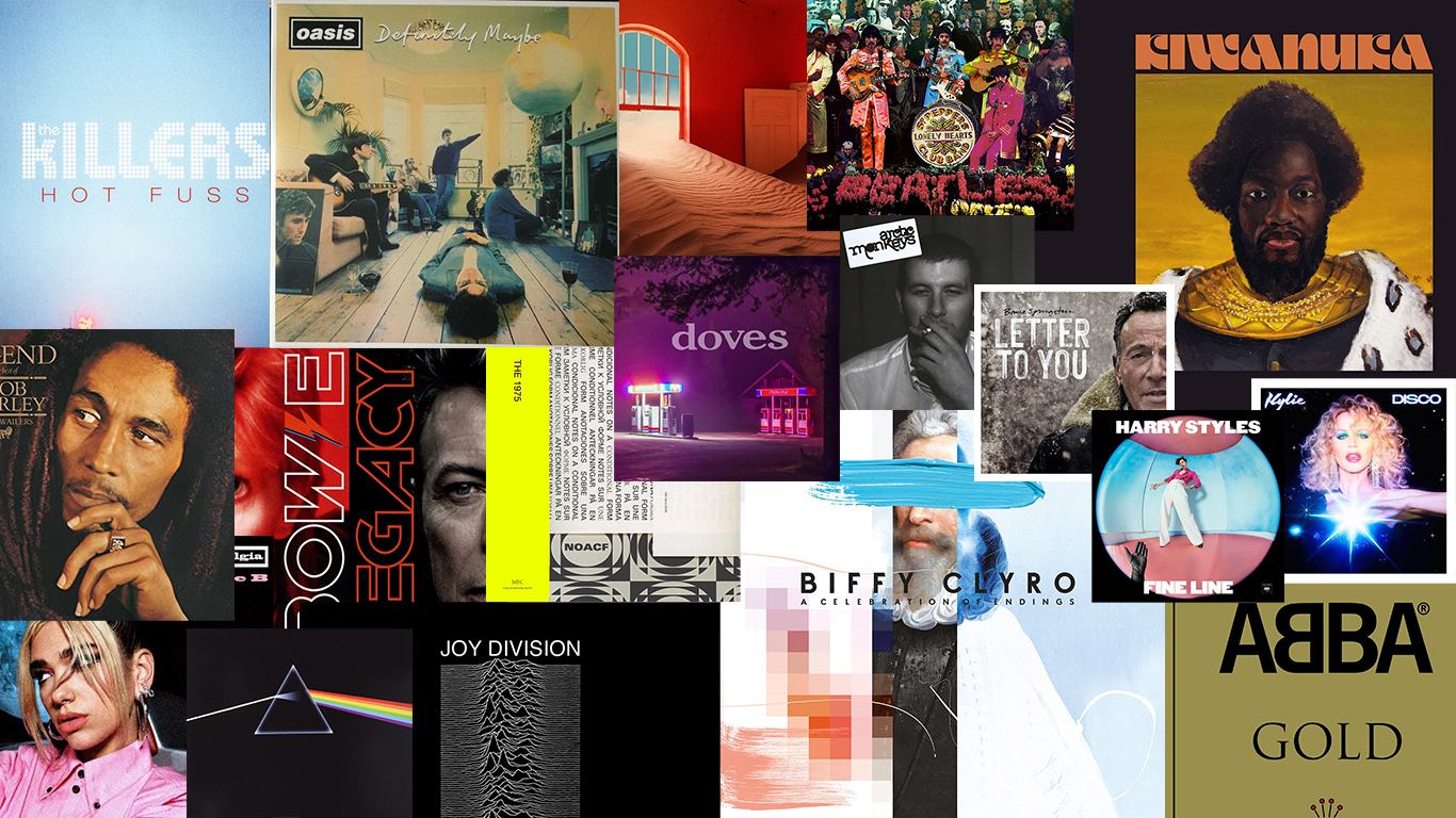 The Official Top 40 best-selling vinyl albums of 2020