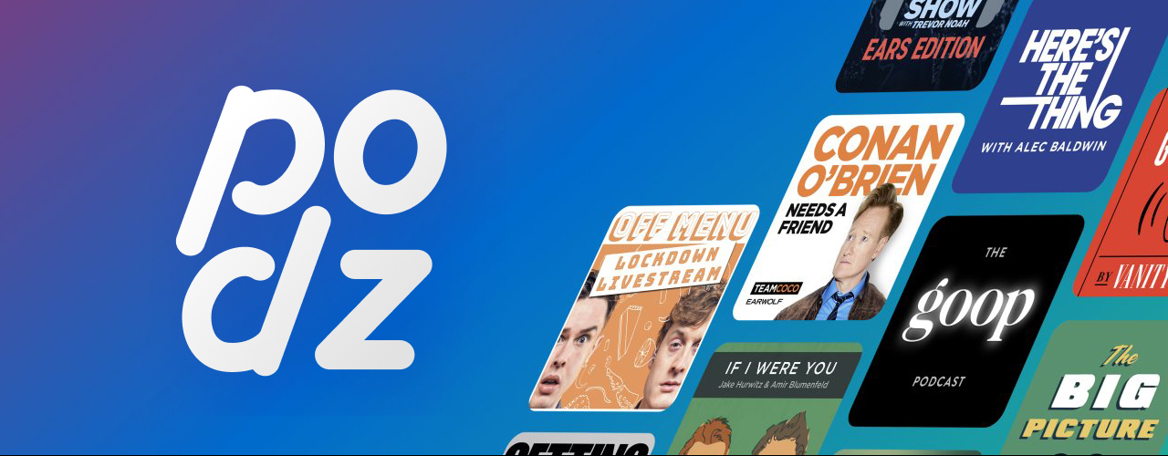 Podz makes discovering new podcasts fast and fun