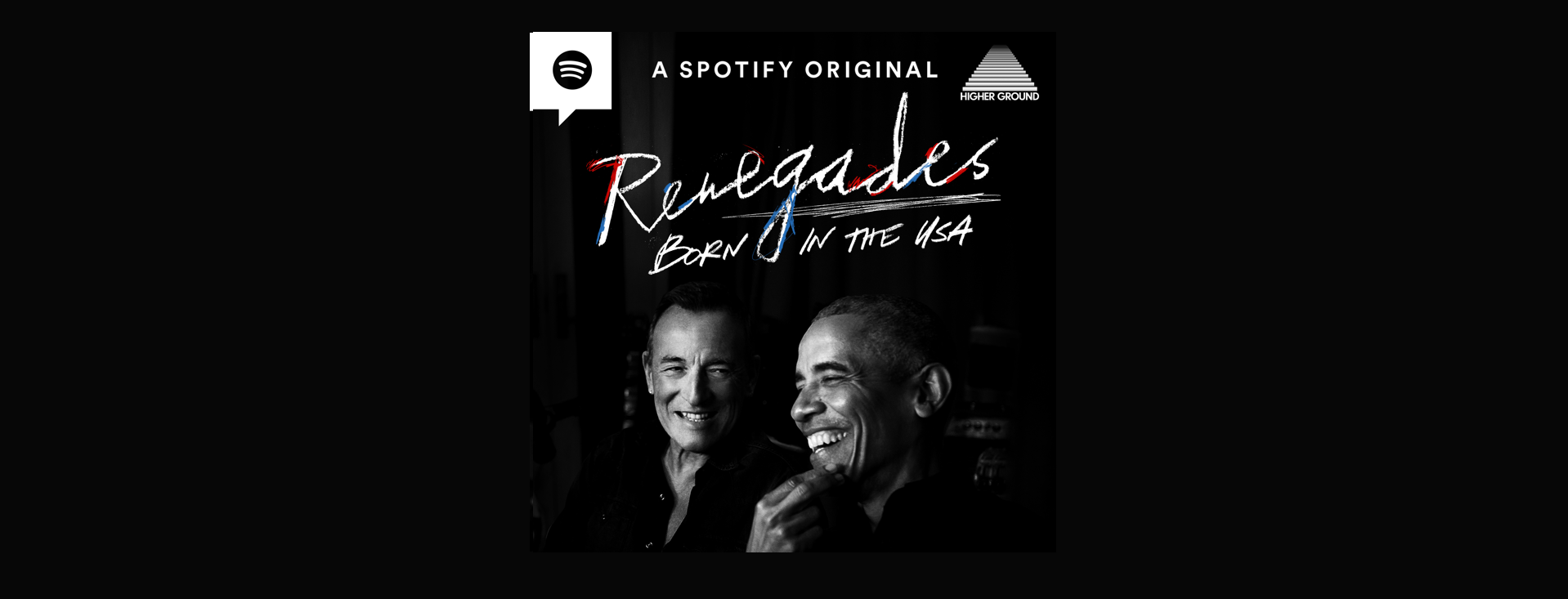 Spotify launches new podcast featuring President Barack Obama and Bruce Springsteen