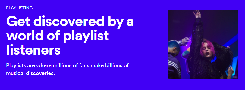 Spotify’s brand new website walks you through getting your music featured in their top playlists