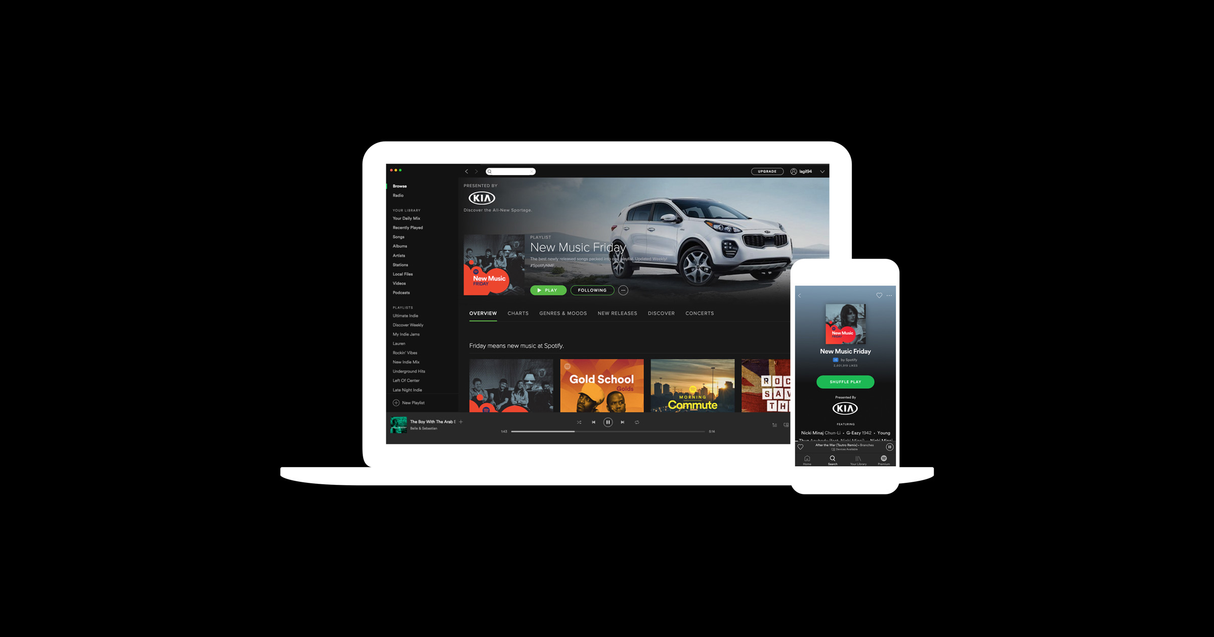 Spotify opens their personalised ‘On Repeat’ playlist to sponsors