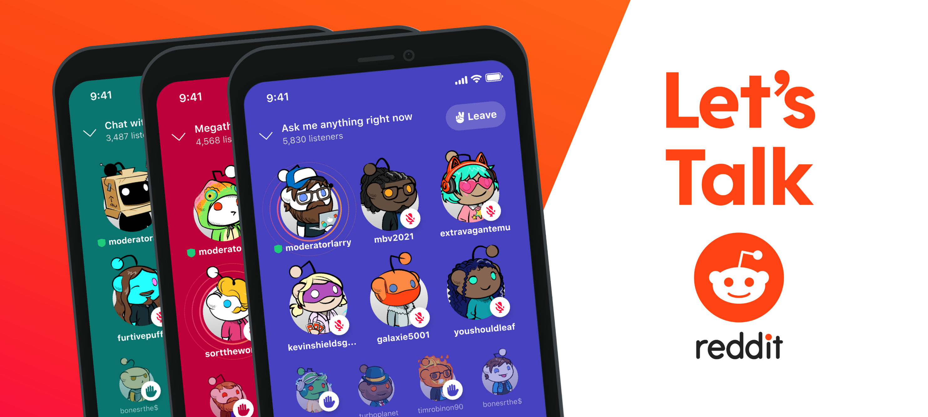 Reddit Talk is a Clubhouse competitor for live audio chats within subreddits