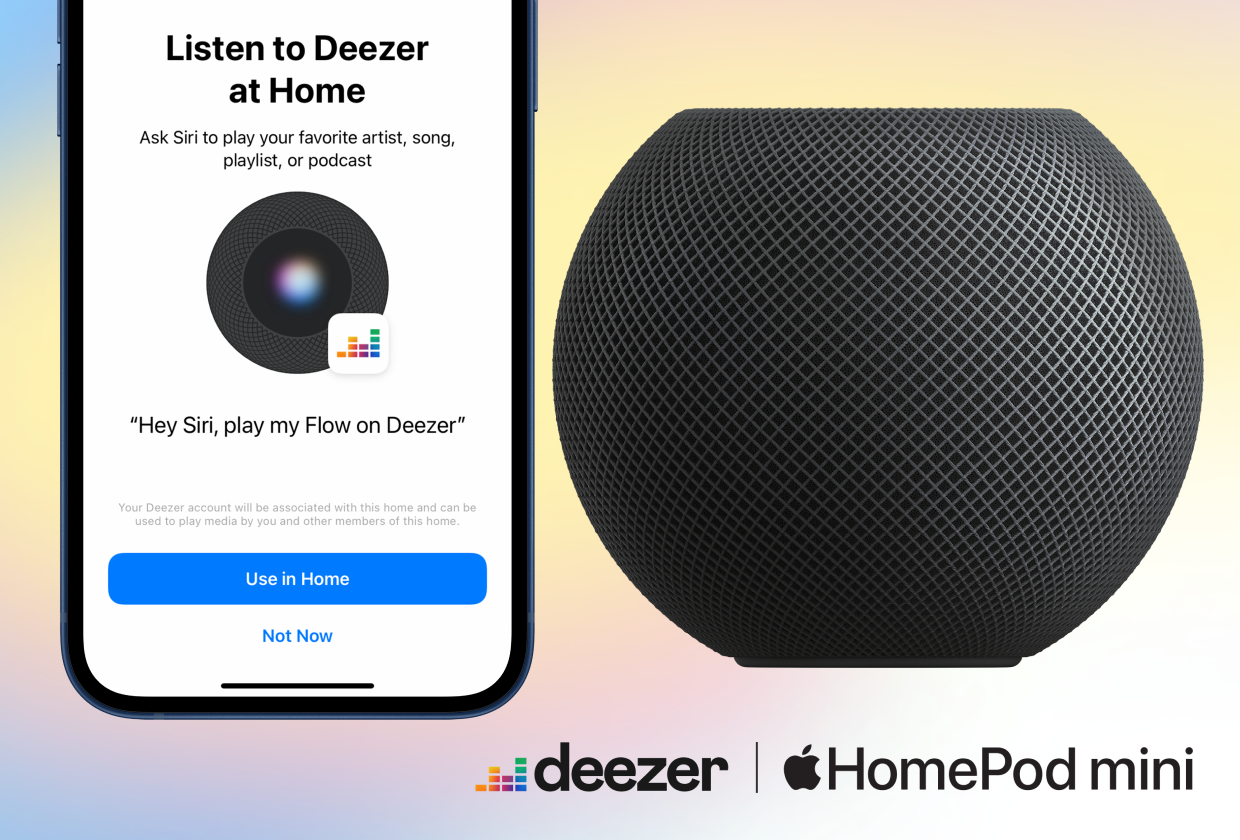 You can now set Deezer as Siri’s default streaming service on Apple’s HomePod