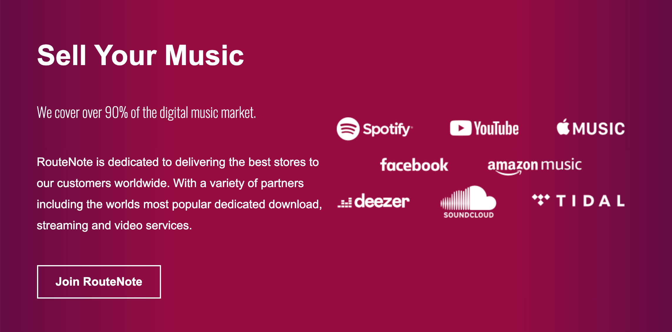 RouteNote takes an ‘artist-first’ approach to music distribution