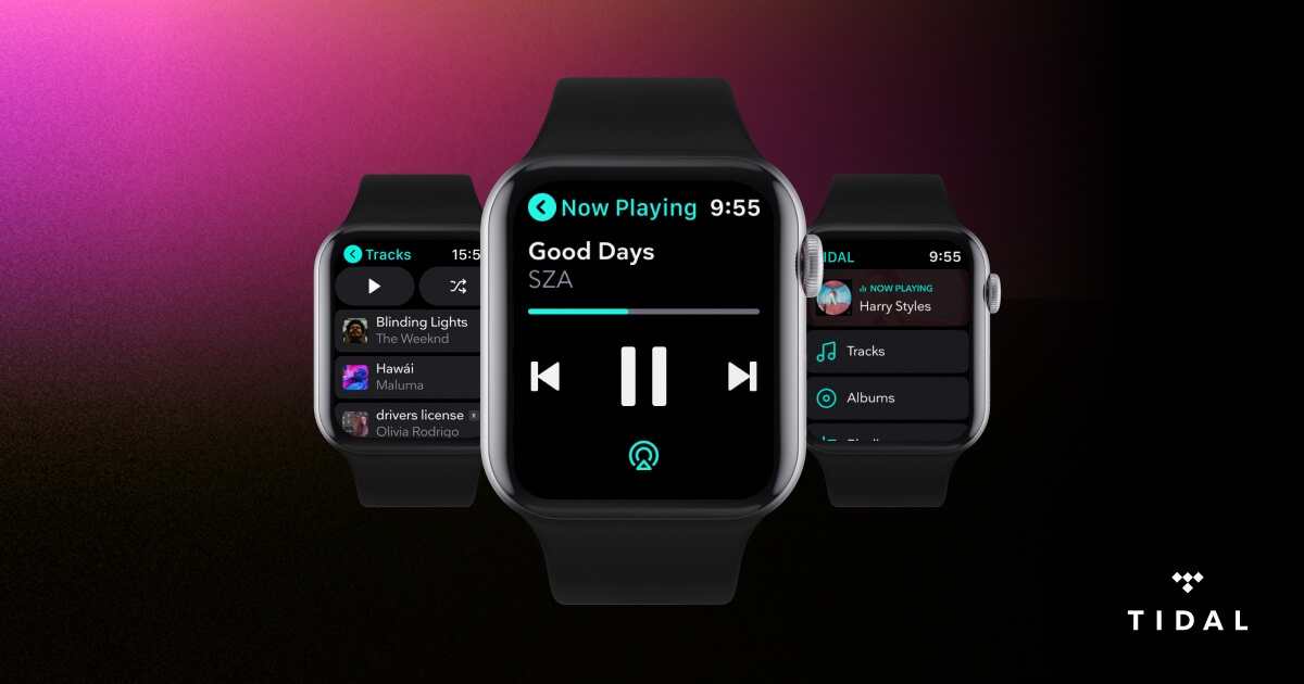 TIDAL comes to Apple Watch with support for offline listening
