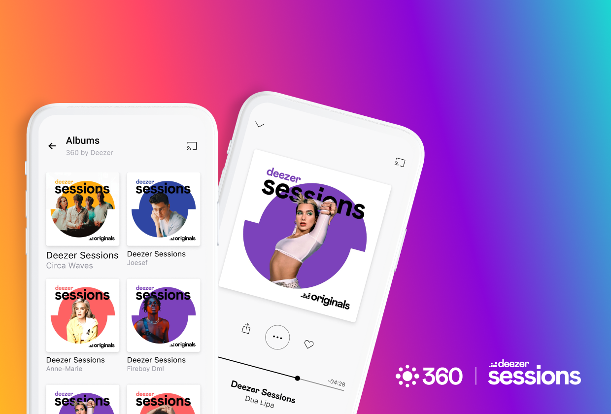 Deezer unveils ‘360 sessions’ to HiFi users