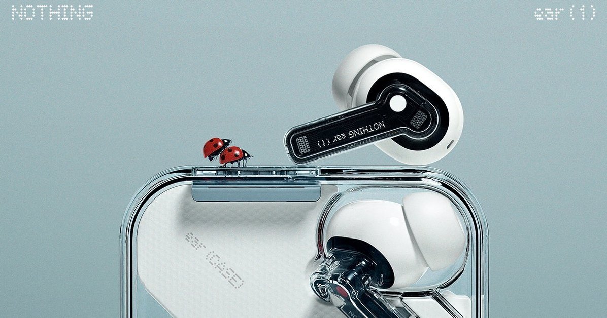 Nothing launch their first product – ear (1) $99 true wireless earbuds with active noise cancellation