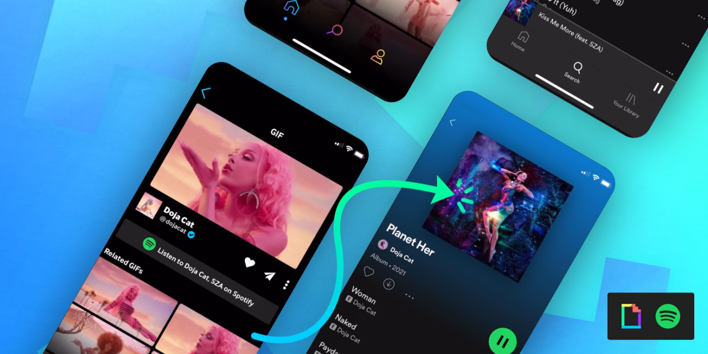 Spotify Partners with GIPHY